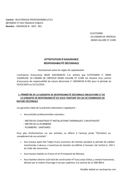 découvrez tout ce qu'il faut savoir sur l'assurance décennale : une protection essentielle pour les professionnels du bâtiment, couvrant les dommages pouvant affecter la solidité de votre ouvrage pendant 10 ans après sa réception.