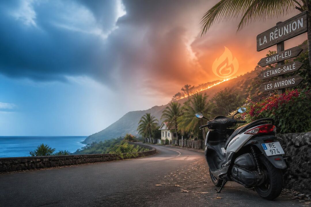 Vol, incendie : assurer son deux-roues à La Réunion